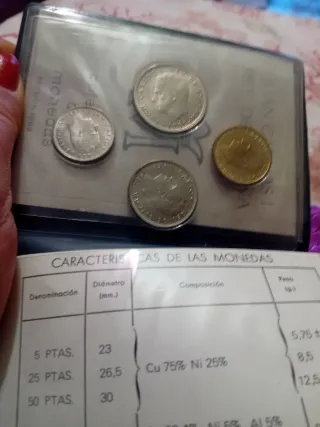 Collezione Monete Juan Carlos I