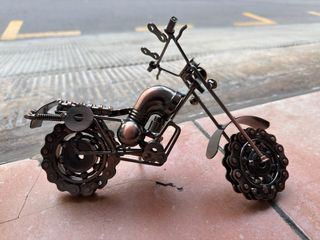 Moto clasica manualidades