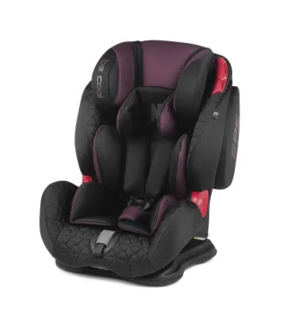 Silla 123 Be Cool Thunder negro/morado