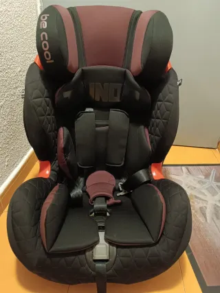 Silla 123 Be Cool Thunder negro/morado