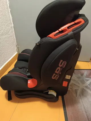 Silla 123 Be Cool Thunder negro/morado