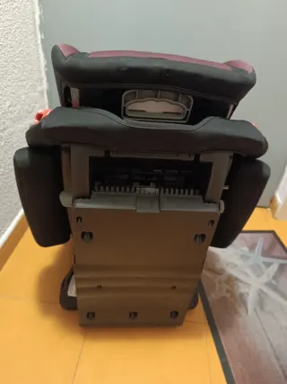 Silla 123 Be Cool Thunder negro/morado