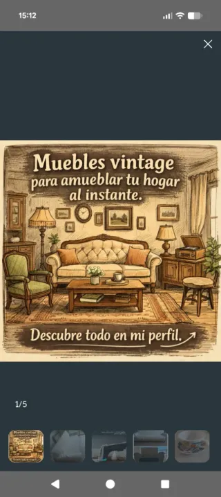 Regalo Aparador de madera tallada