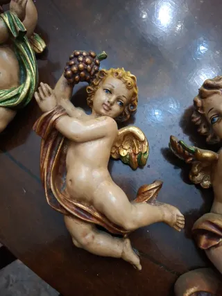 Ángeles querubines decorativos