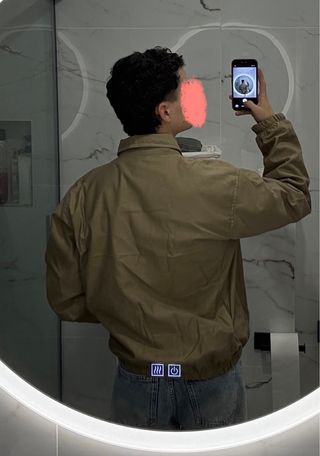 Chaqueta Harrington Polo Ralph Lauren Beige