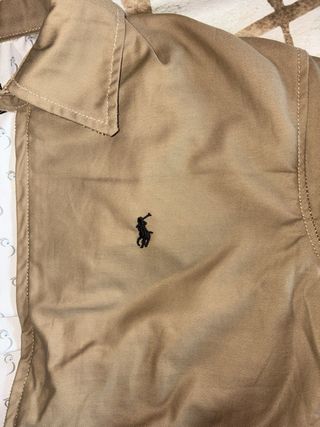 Chaqueta Harrington Polo Ralph Lauren Beige