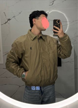 Chaqueta Harrington Polo Ralph Lauren Beige