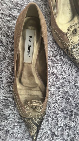 Zapatos de salón Pilar Burgos