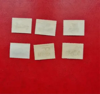 Serie francobolli Monaco auto d'epoca