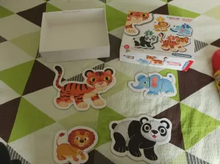 Puzzle infantil animales