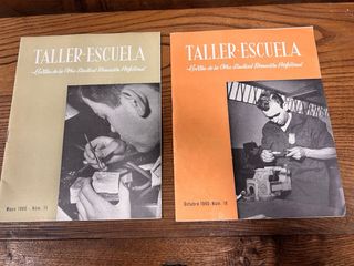 Revistas taller escuela 1959