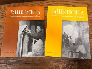 Revistas taller escuela 1959