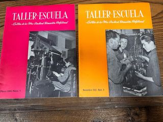 Revistas taller escuela 1959