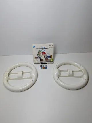 Mario kart con volantes - Wii