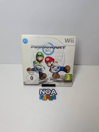 Mario kart con volantes - Wii