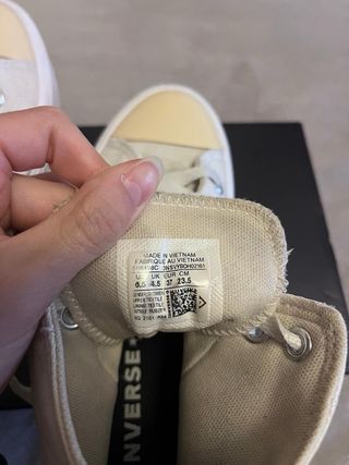 Converse All Star Move Plataforma Blanca - 37