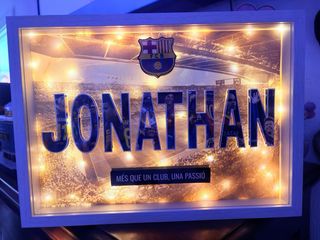 Cuadro 3D Personalizado Nombre