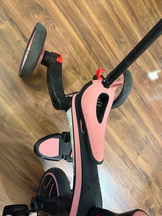 Triciclo evolutivo GLOBBER 4 en 1 rosa