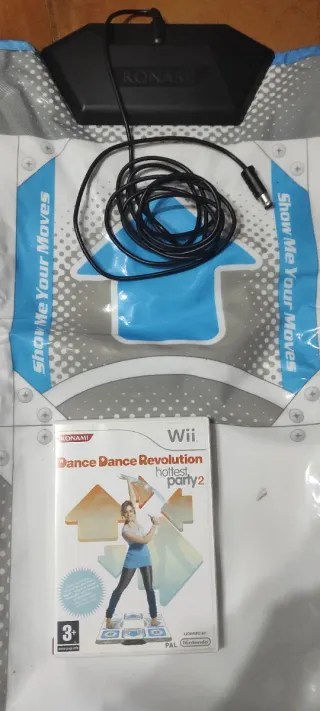 Pacchetto Wii Baile: Dance Dance Revolution + Alfombra