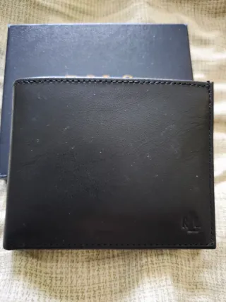 Bolsa viaje cartera lujo Ralph Lauren Piel Granula