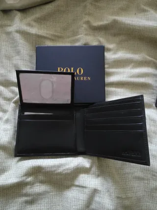 Bolsa viaje cartera lujo Ralph Lauren Piel Granula