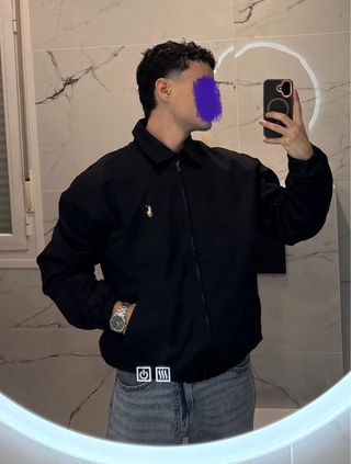 Chaqueta Harrington Ralph Lauren Negra