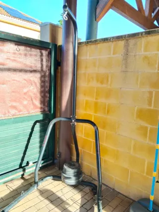 Estructura saco de boxeo