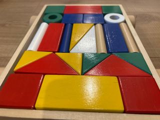 Bloques de Construcción Madera Infantil