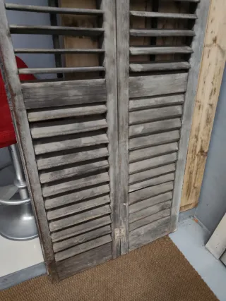 Puertas Terraza Mallorquinas Vintage
