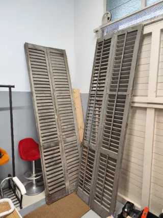 Puertas Terraza Mallorquinas Vintage