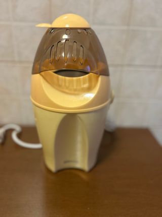 Macchina per popcorn gialla