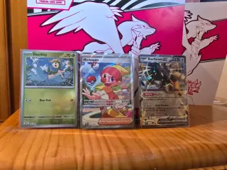 Cartas Pokémon holo+poke ball