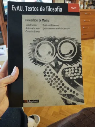 Textos de filosofía EvAU 2019. Universidades de...