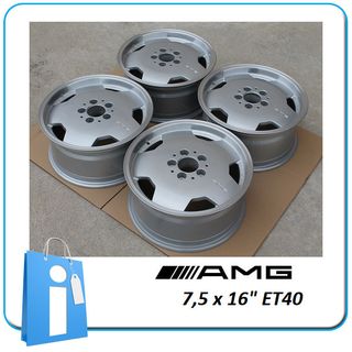 Llantas AMG Aero 16" Mercedes 190 W201 W123 W124