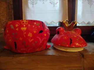 Bombonera o joyero Rana