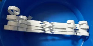 12 Soportes Estante Metal Blanco