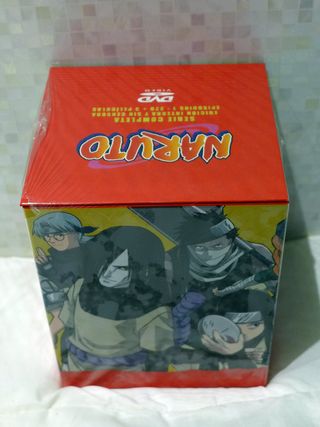 Naruto Serie Completa Monster Box DVD NUEVA