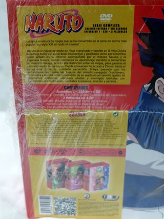 Naruto Serie Completa Monster Box DVD NUEVA