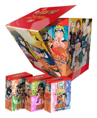Naruto Serie Completa Monster Box DVD NUEVA