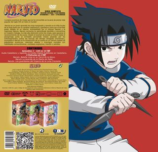 Naruto Serie Completa Monster Box DVD NUEVA