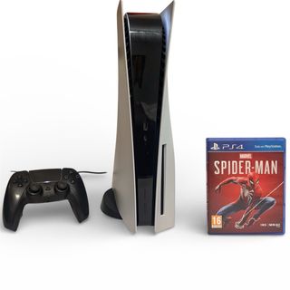 PlayStation PS5 Disco + Juego Spiderman Impecable
