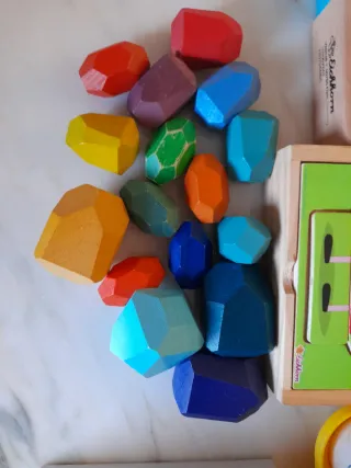 Lote Juguetes Madera y Electrónicos