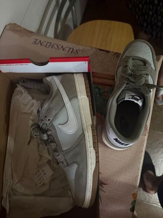 Nike Dunk Low Verde/Blanco Talla 42