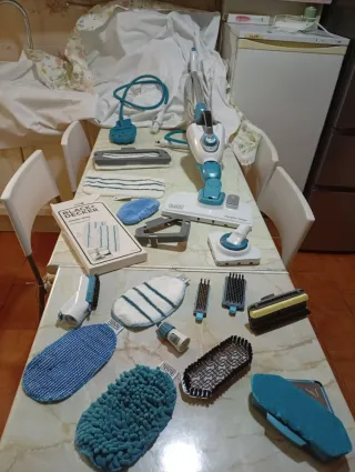 Black+Decker Steam-Mop y Accesorios