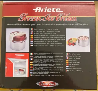 Gelatiera a batteria  capiensa 1itro