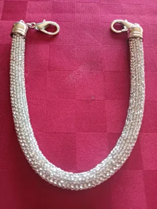 2 manici scintillanti per borsa. Nuovi.