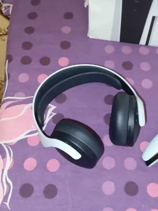 PS5 con juegos + garantía, Dualx2, Pulse 3D y caja