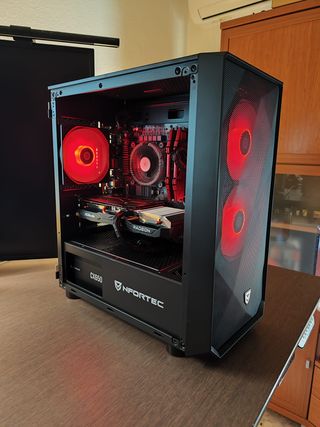 PC Gaming i3-12100F + RX 6600 8GB + 16GB + SSD 500