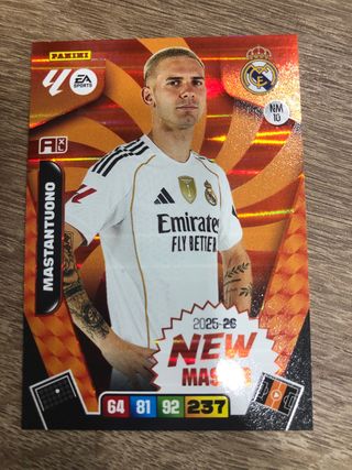 Carta Panini Adrenalyn XL New Master Mastantuono