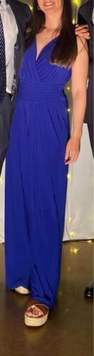 Mono azul para eventos